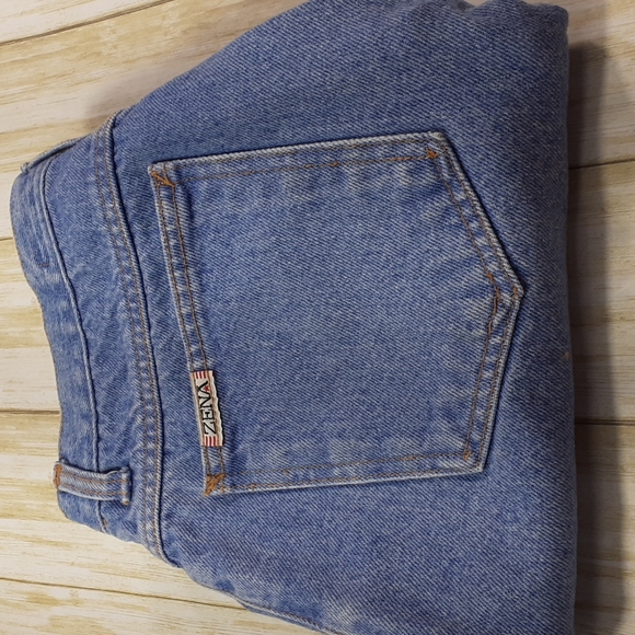 Vintage Zena High Rise Jean Shorts Size 18 Missy - Picture 13 of 13